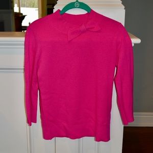 Hot Pink Sweater by Kate Spade